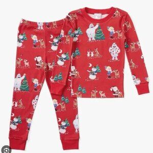 NEW w tags- Pottery Barn Kids- Rudolph xmas Pjs- 2T